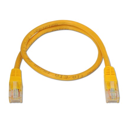 AISENS A135-0254 cavo di rete Giallo 1 m Cat6 U/UTP (UTP)