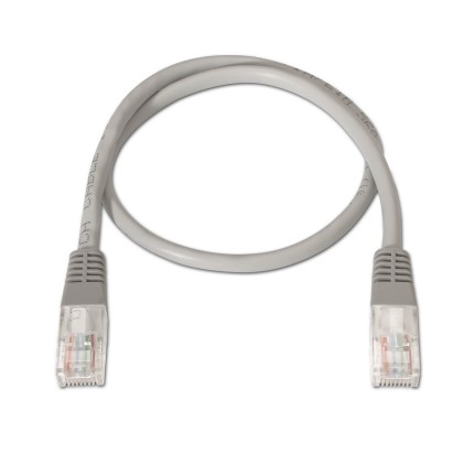 AISENS A135-0265 cavo di rete Grigio 0,5 m Cat6 U/UTP (UTP)