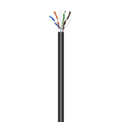 AISENS A135-0673 cavo di rete Nero 100 m Cat6 F/UTP (FTP)