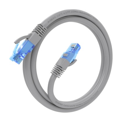 AISENS A135-0776 cavo di rete Grigio 1,5 m Cat6 U/UTP (UTP)