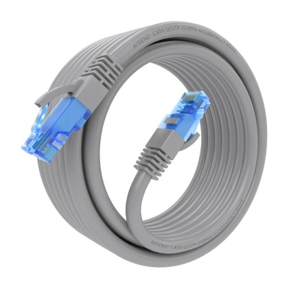 AISENS A135-0779 cavo di rete Grigio 4 m Cat6 U/UTP (UTP)