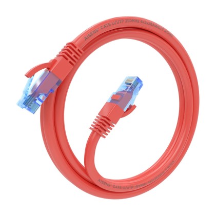 AISENS A135-0790 cavo di rete Rosso 1,5 m Cat6 U/UTP (UTP)