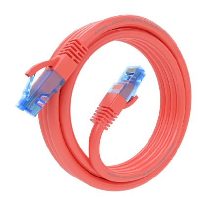 AISENS A135-0792 cavo di rete Rosso 3 m Cat6 U/UTP (UTP)