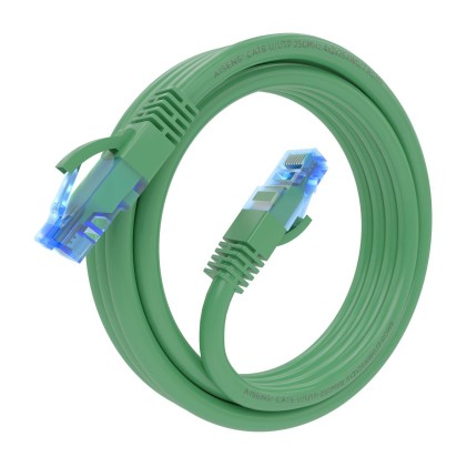 AISENS A135-0812 cavo di rete Verde 3 m Cat6 U/UTP (UTP)