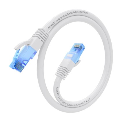 AISENS A135-0816 cavo di rete Bianco 0,3 m Cat6 U/UTP (UTP)