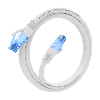 AISENS A135-0819 cavo di rete Bianco 1 m Cat6 U/UTP (UTP)