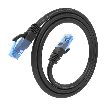 AISENS A135-0841 cavo di rete Nero 0,5 m Cat6 U/UTP (UTP)