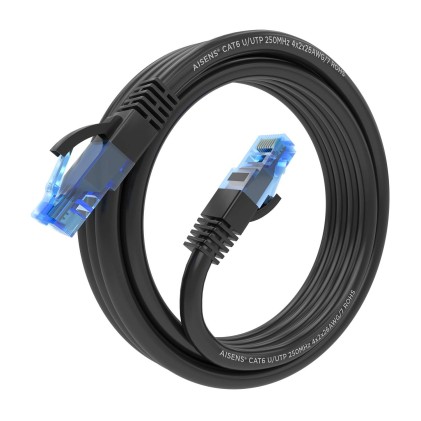 AISENS A135-0845 cavo di rete Nero 2 m Cat6 U/UTP (UTP)