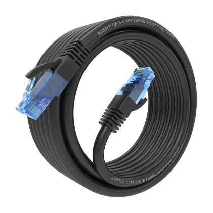AISENS A135-0847 cavo di rete Nero 4 m Cat6 U/UTP (UTP)