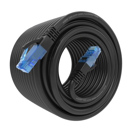 AISENS A135-0852 cavo di rete Nero 20 m Cat6 U/UTP (UTP)