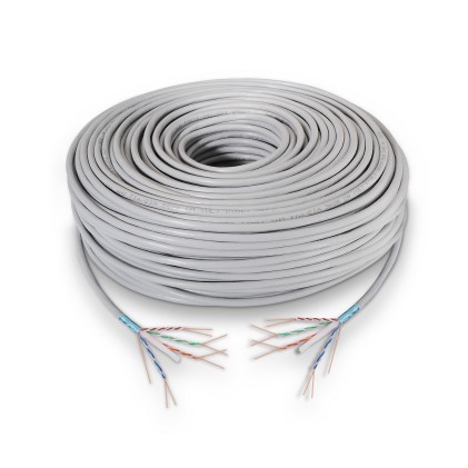AISENS A136-0281 cavo di rete Grigio 100 m Cat6 F/UTP (FTP)
