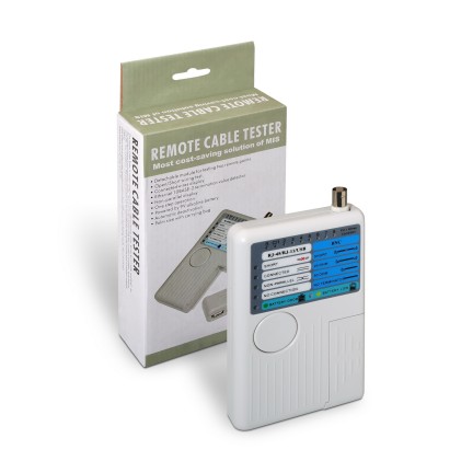 AISENS A142-0313 tester per cavo di rete Tester per cavi UTP/STP Grigio