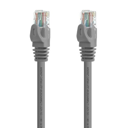 AISENS A145-0328 cavo di rete Grigio 3 m Cat6a U/UTP (UTP)