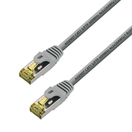 AISENS A146-0337 cavo di rete Grigio 5 m Cat7 S/FTP (S-STP)