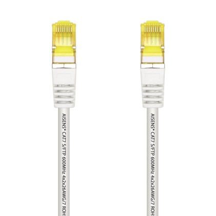 AISENS A146-0491 cavo di rete Bianco 2 m Cat7 S/FTP (S-STP)