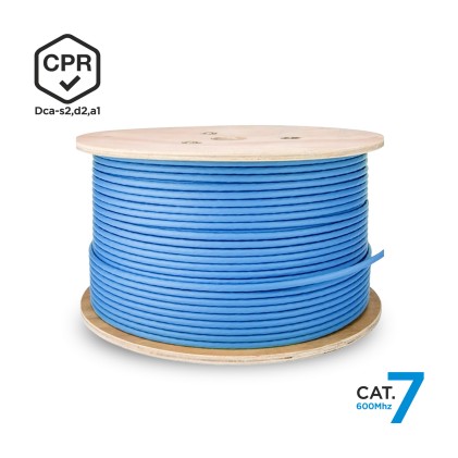 AISENS A146-0665 cavo di rete Blu 305 m Cat7 SF/UTP (S-FTP)