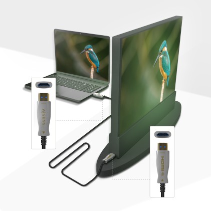 AISENS A148-0697 cavo HDMI 70 m HDMI tipo A (Standard) Nero