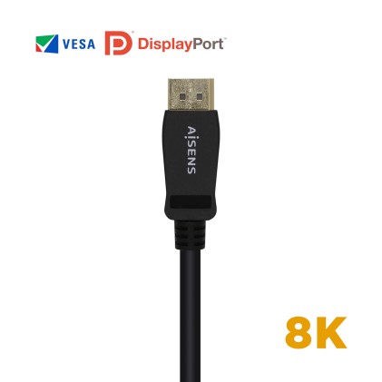 AISENS A149-0431 cavo DisplayPort 1 m Nero
