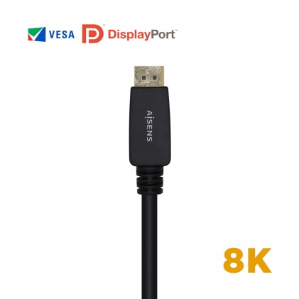 AISENS A149-0433 cavo DisplayPort 3 m Nero