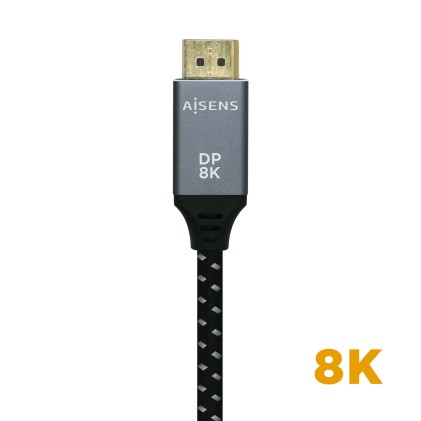 AISENS A149-0435 cavo DisplayPort 1 m Nero, Grigio