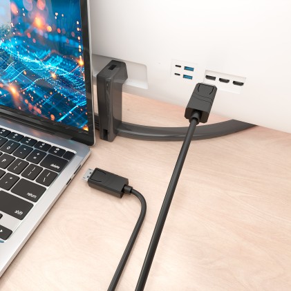 AISENS A149-1022 cavo DisplayPort 5 m Nero