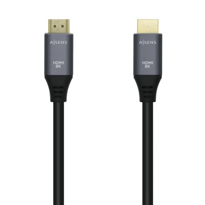 AISENS A150-0428 cavo HDMI 2 m HDMI tipo A (Standard) Nero, Grigio
