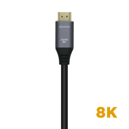 AISENS A150-0428 cavo HDMI 2 m HDMI tipo A (Standard) Nero, Grigio