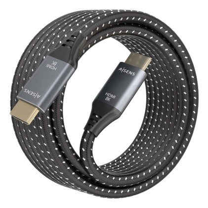 AISENS A150-0876 cavo HDMI 5 m HDMI tipo A (Standard) Nero, Grigio