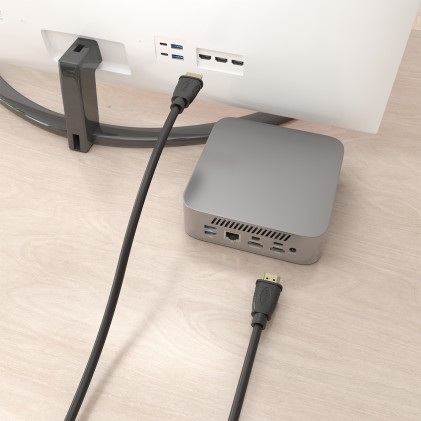 AISENS A150-0957 cavo HDMI 0,5 m HDMI tipo A (Standard) Nero