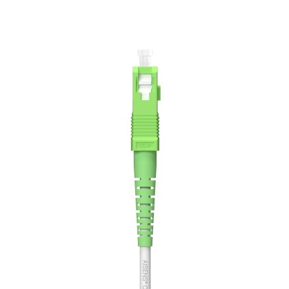 AISENS A152-0619 cavo a fibre ottiche 150 m SC/APC G.657.A2 Bianco