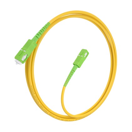 AISENS A152-0981 cavo InfiniBand e in fibra ottica 3 m SC SMF Giallo
