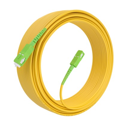 AISENS A152-0986 cavo InfiniBand e in fibra ottica 20 m SC SMF Giallo