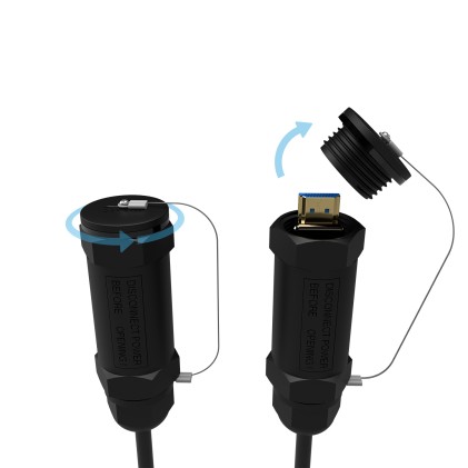 AISENS A153-0612 cavo HDMI 30 m HDMI tipo A (Standard) Nero