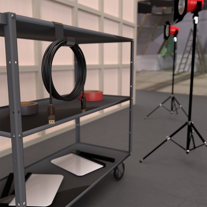 AISENS A155-0610 cavo DisplayPort 50 m Nero