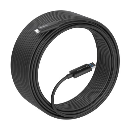 AISENS A157-0926 cavo USB USB 3.2 Gen 2 (3.1 Gen 2) 25 m 2 x USB A USB C 10 Gbit/s Nero
