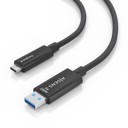 AISENS A157-0926 cavo USB USB 3.2 Gen 2 (3.1 Gen 2) 25 m 2 x USB A USB C 10 Gbit/s Nero