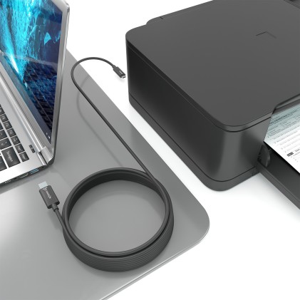 AISENS A157-0926 cavo USB USB 3.2 Gen 2 (3.1 Gen 2) 25 m 2 x USB A USB C 10 Gbit/s Nero