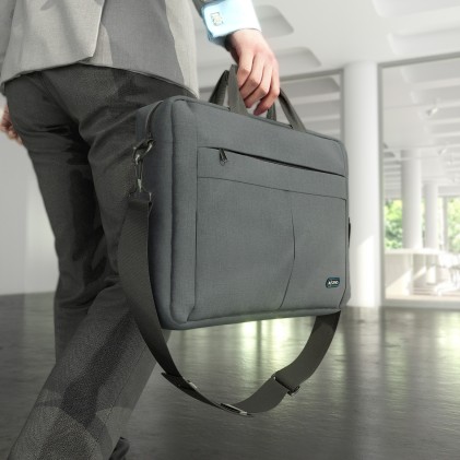 AISENS ASBG-BC025-GR borsa per laptop 39,6 cm (15.6") Valigetta ventiquattrore Grigio