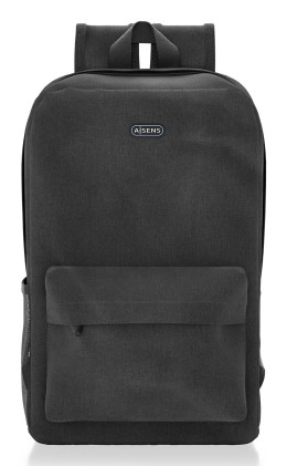 AISENS ASBG-BP080-BK borsa per laptop 39,6 cm (15.6") Zaino Nero