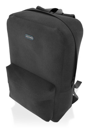 AISENS ASBG-BP080-BK borsa per laptop 39,6 cm (15.6") Zaino Nero