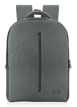 AISENS ASBG-BP084-GR borsa per laptop 39,6 cm (15.6") Zaino Grigio