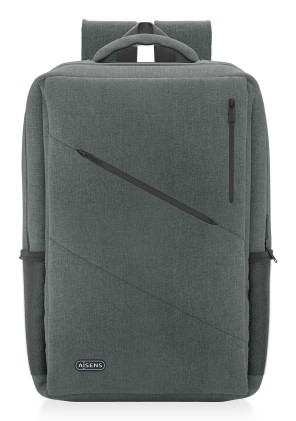 AISENS ASBG-BP085-GR borsa per laptop 39,6 cm (15.6") Zaino Grigio