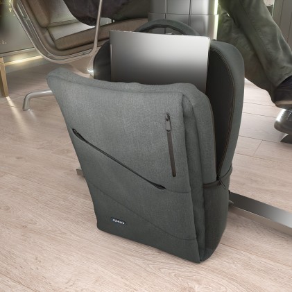 AISENS ASBG-BP085-GR borsa per laptop 39,6 cm (15.6") Zaino Grigio