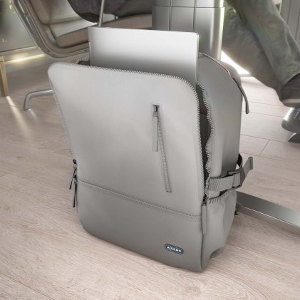 AISENS ASBG-BP087-GR borsa per laptop 39,6 cm (15.6") Zaino Grigio