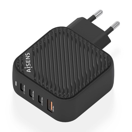 Caricabatterie Aisens GAN 100W - 3xUSB-C PD3.0 QC4.0 - 1xUSB-A QC3.0