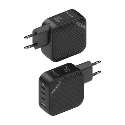 Caricabatterie Aisens GAN 100W - 3xUSB-C PD3.0 QC4.0 - 1xUSB-A QC3.0