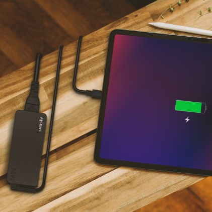 AISENS ASCH-1PD65D-BK adattatore e invertitore Interno 65 W Nero