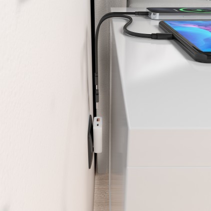 AISENS ASCH-30W2P074-W Caricabatterie per dispositivi mobili Fotocamera, Telefono cellulare, Computer portatile, Smartphone, Tablet, Universale Bianco AC Ricarica rapida Interno