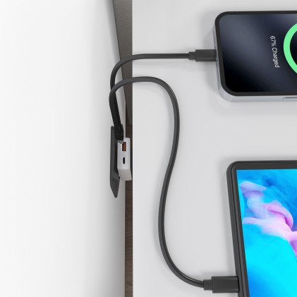 AISENS ASCH-30W2P074-W Caricabatterie per dispositivi mobili Fotocamera, Telefono cellulare, Computer portatile, Smartphone, Tablet, Universale Bianco AC Ricarica rapida Interno