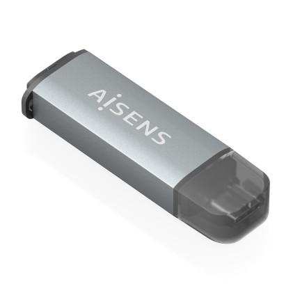 AISENS ASCR-2C10-GR lettore di schede USB 3.2 Gen 1 (3.1 Gen 1) Type-C Grigio